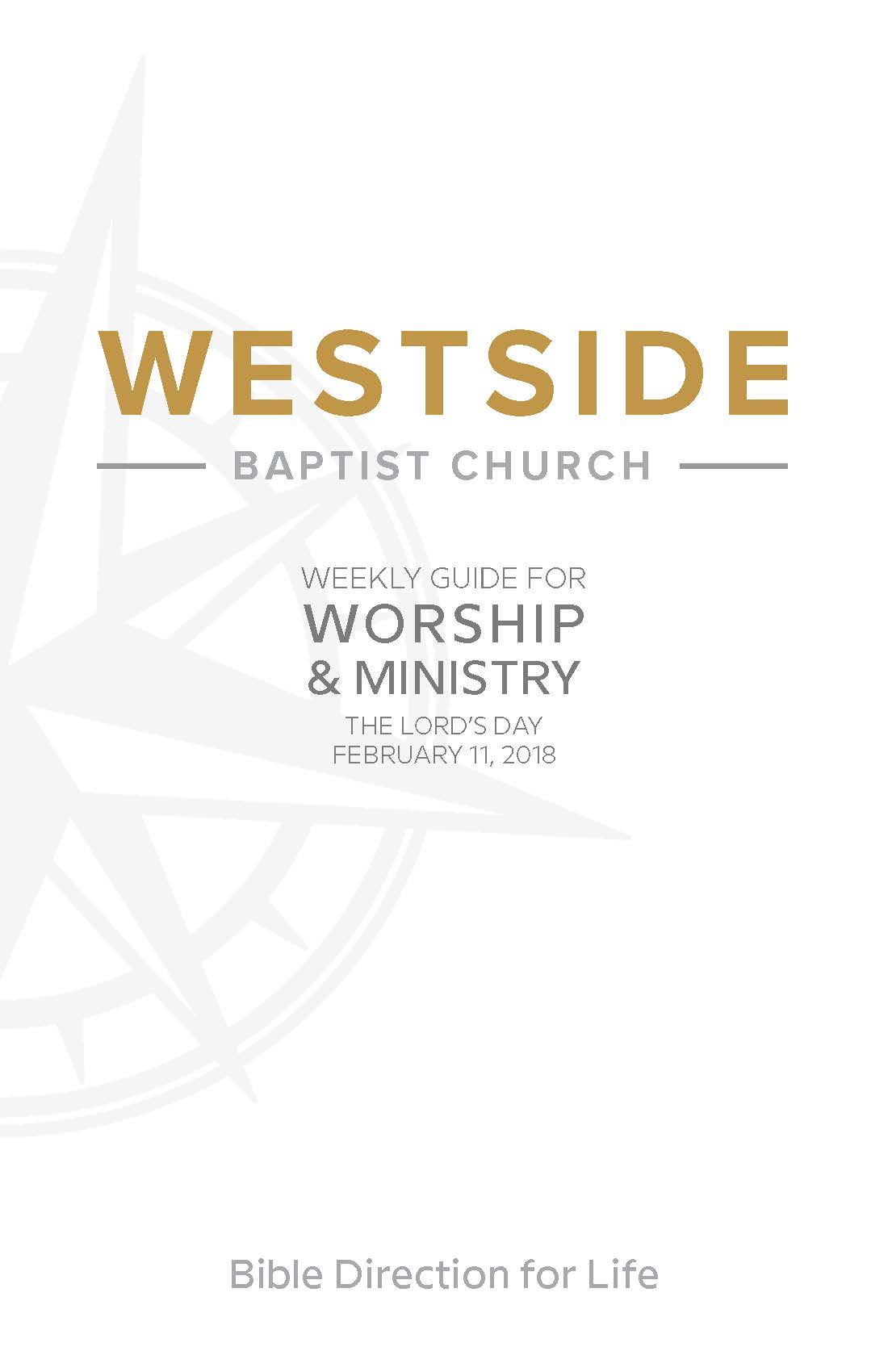 Read more about the article Weekly Guide for Worship and Ministry—February 11