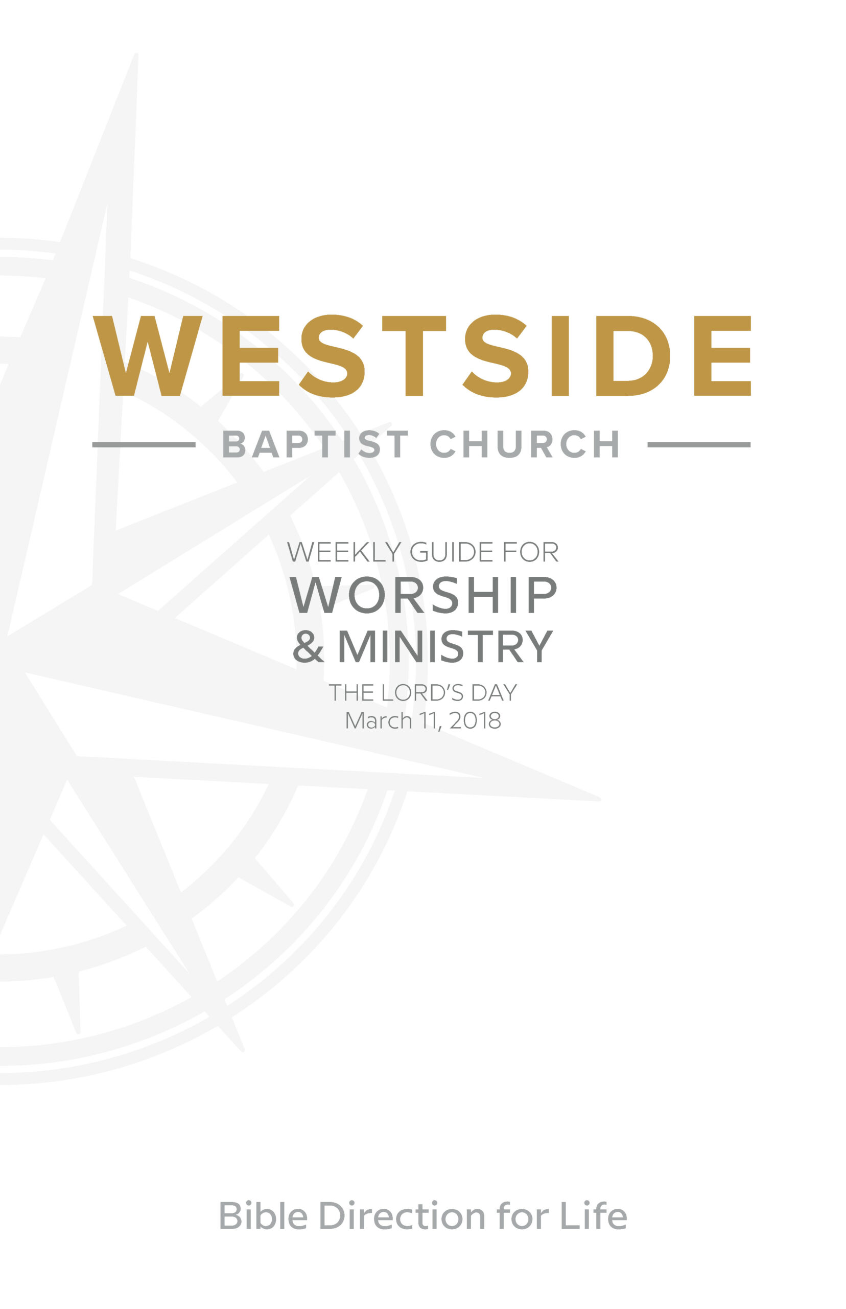 Read more about the article Weekly Guide for Worship and Ministry—March 11