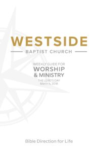 Read more about the article Weekly Guide for Worship and Ministry—March 4
