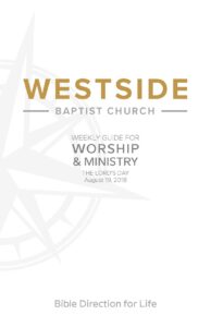 Read more about the article Weekly Guide for Worship and Ministry—August 19