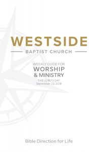 Read more about the article Weekly Guide for Worship and Ministry—September 23