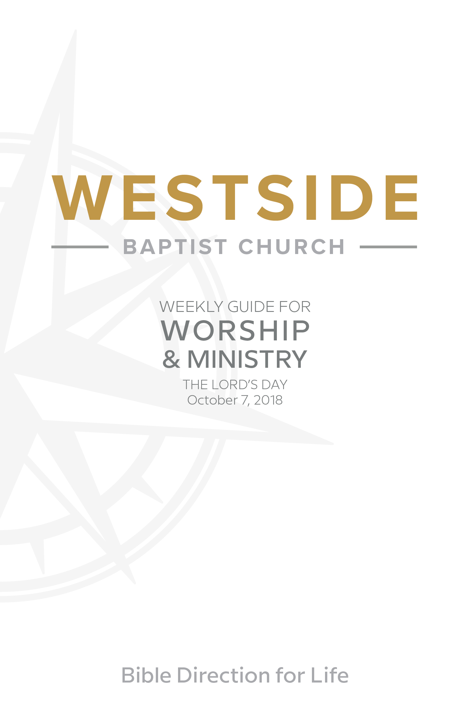 You are currently viewing Weekly Guide for Worship and Ministry—October 7