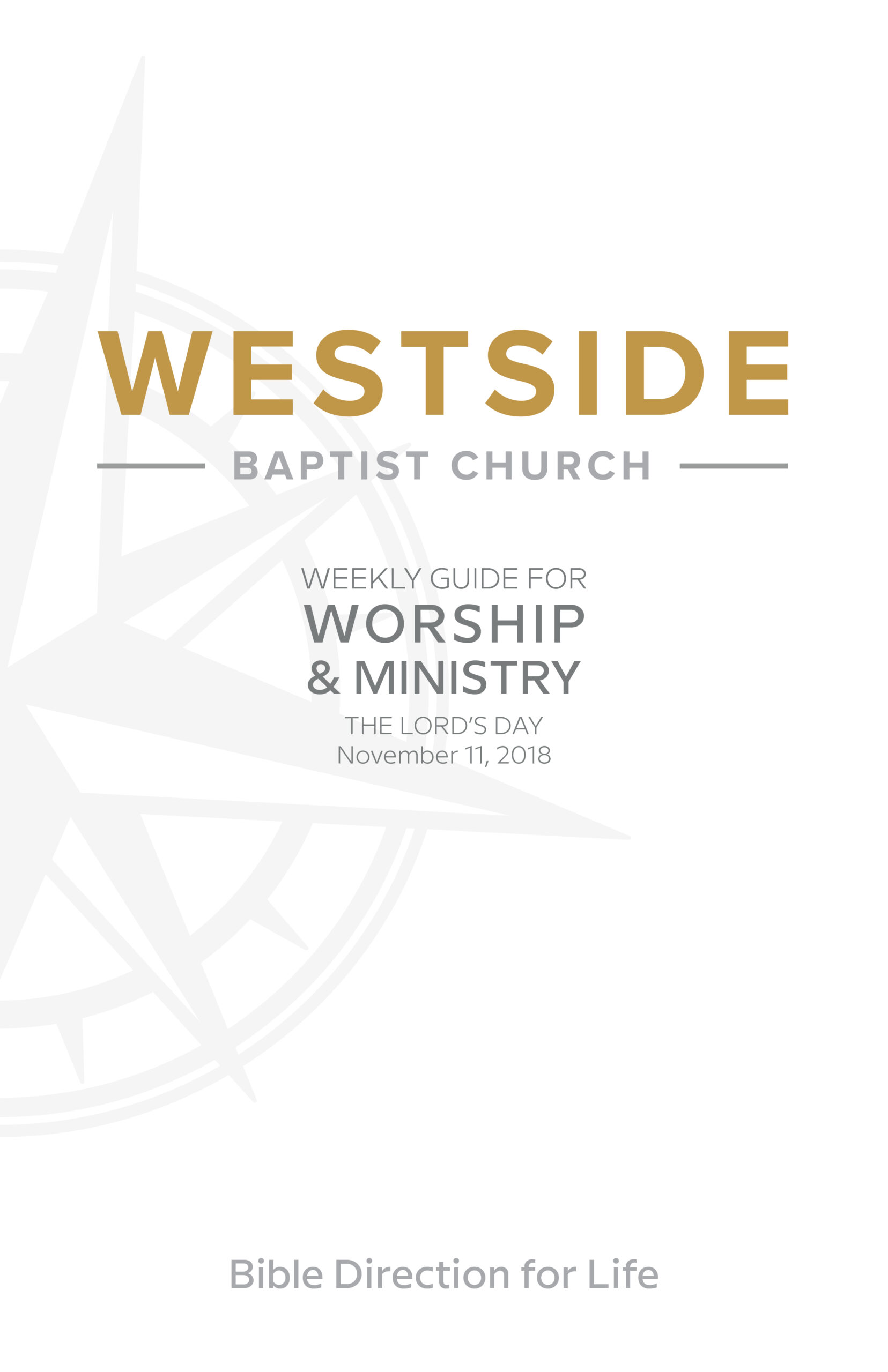 Read more about the article Weekly Guide for Worship and Ministry—November 11