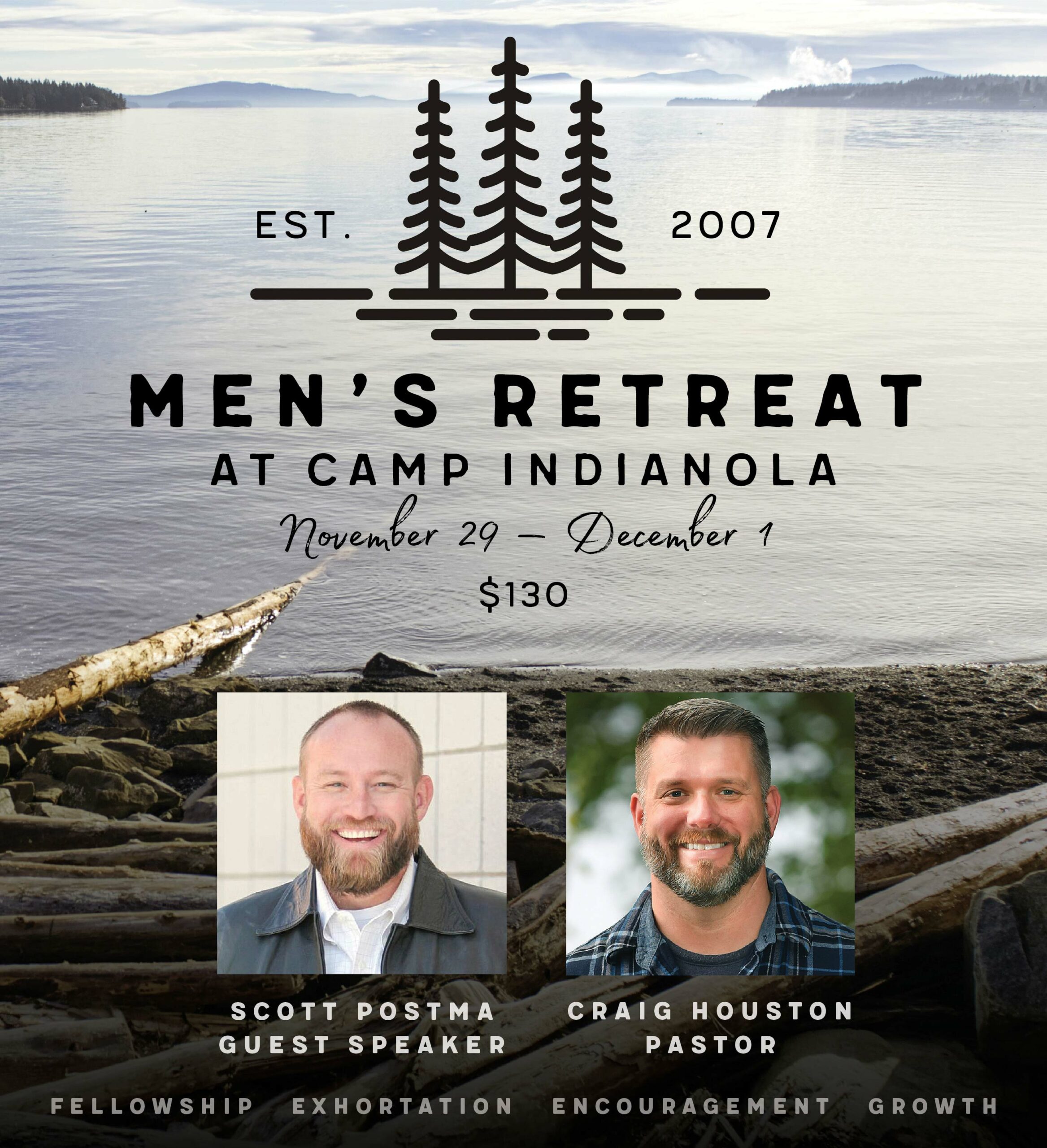 Read more about the article Men’s Retreat | November 29–December 1