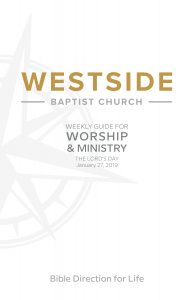 Read more about the article Weekly Guide for Worship and Ministry—January 27
